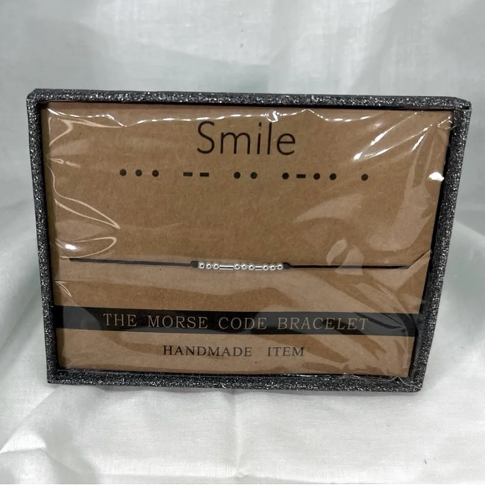 Hand Crafted smile morse